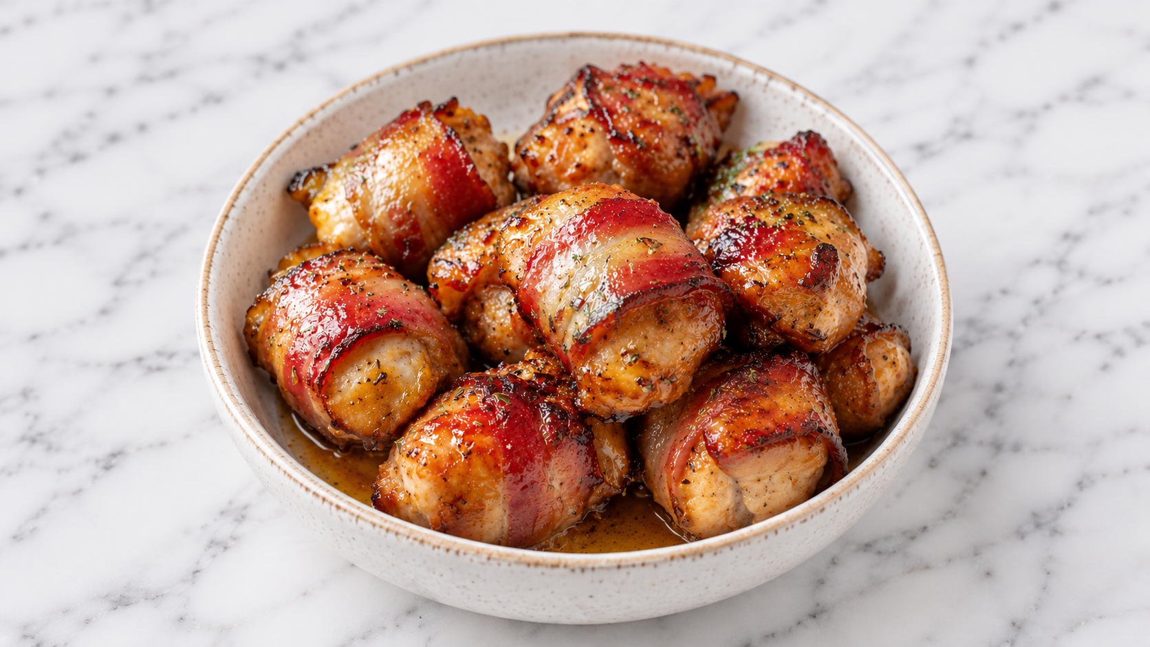 Maple Bacon Chicken Bites Recipe