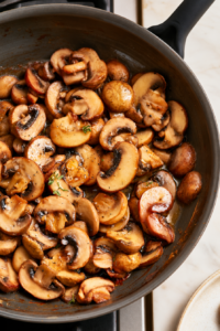 Mushroom Risotto for Two