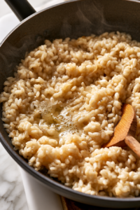 Mushroom Risotto for Two