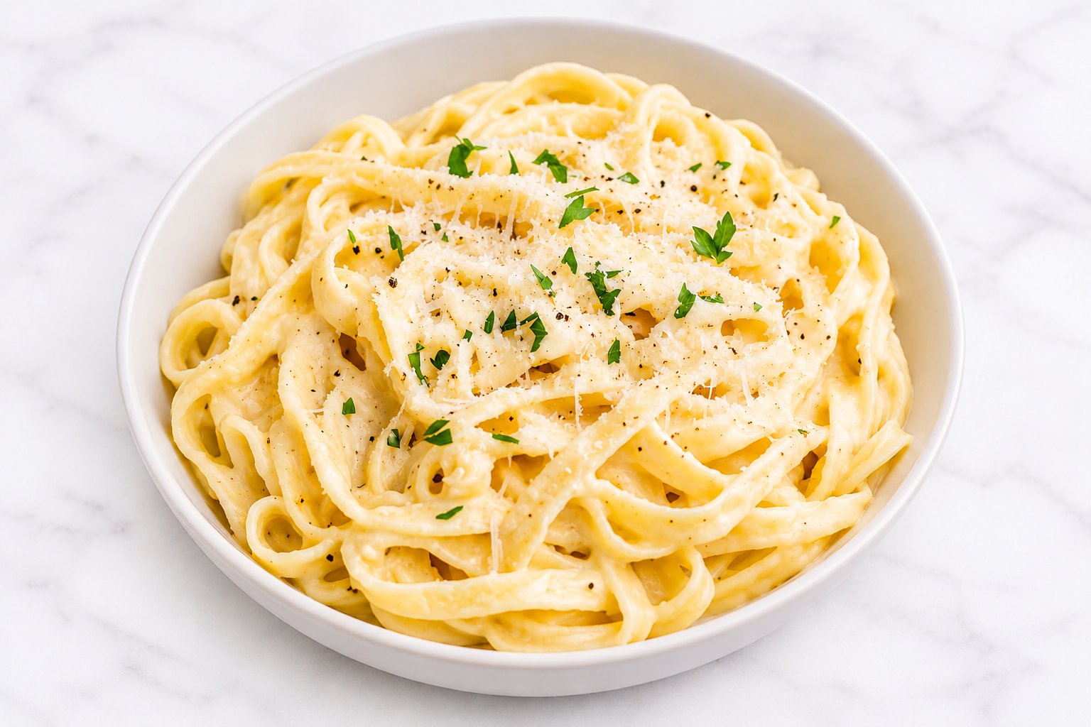 Creamy Garlic Parmesan Pasta Recipe