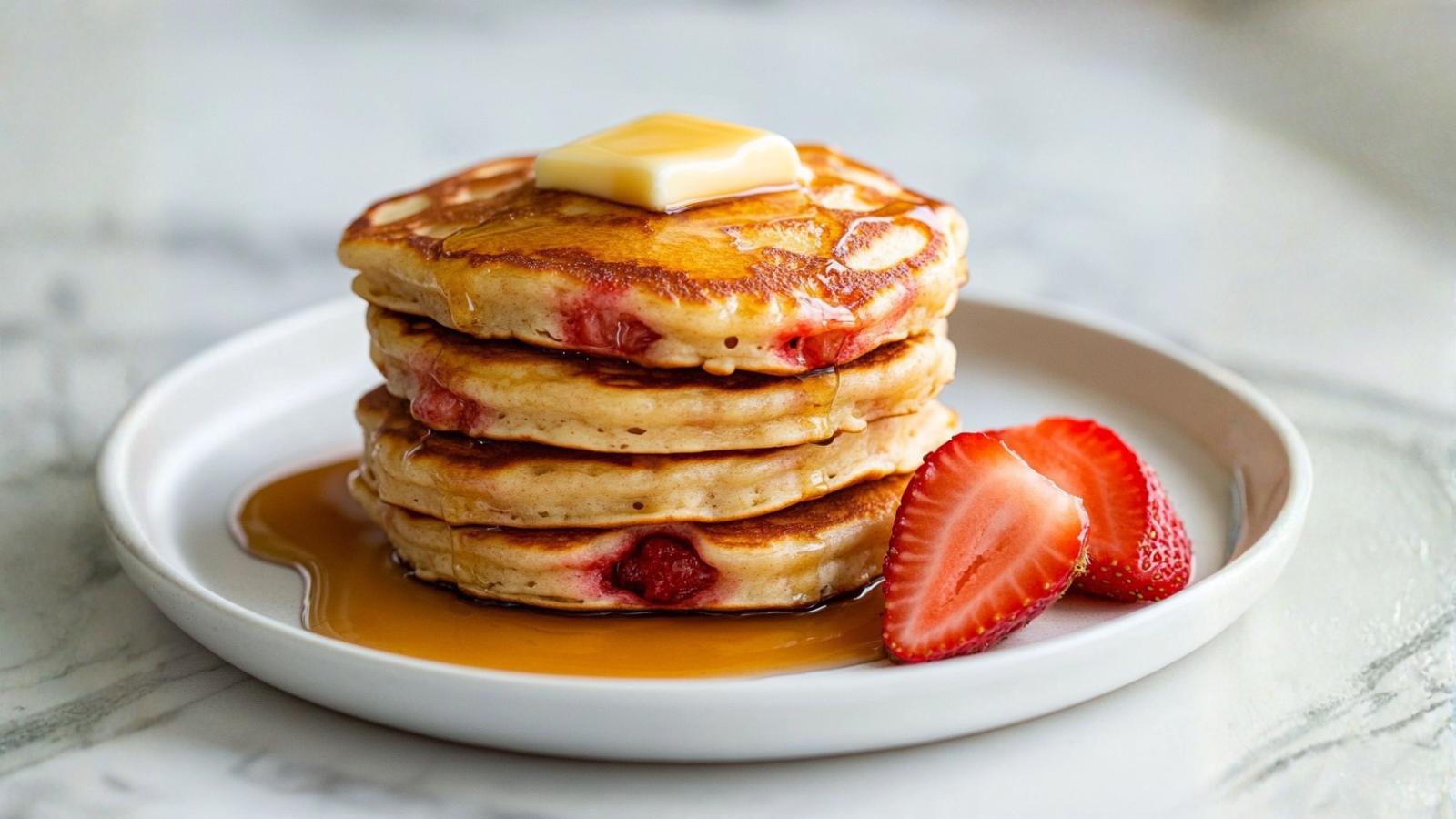 Strawberry Pancakes Recipe